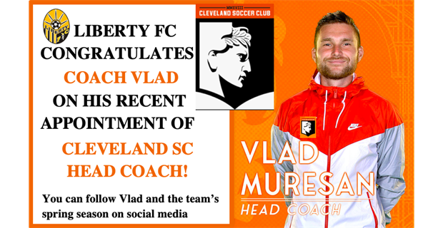 Vlad Head Coach - CLE SC