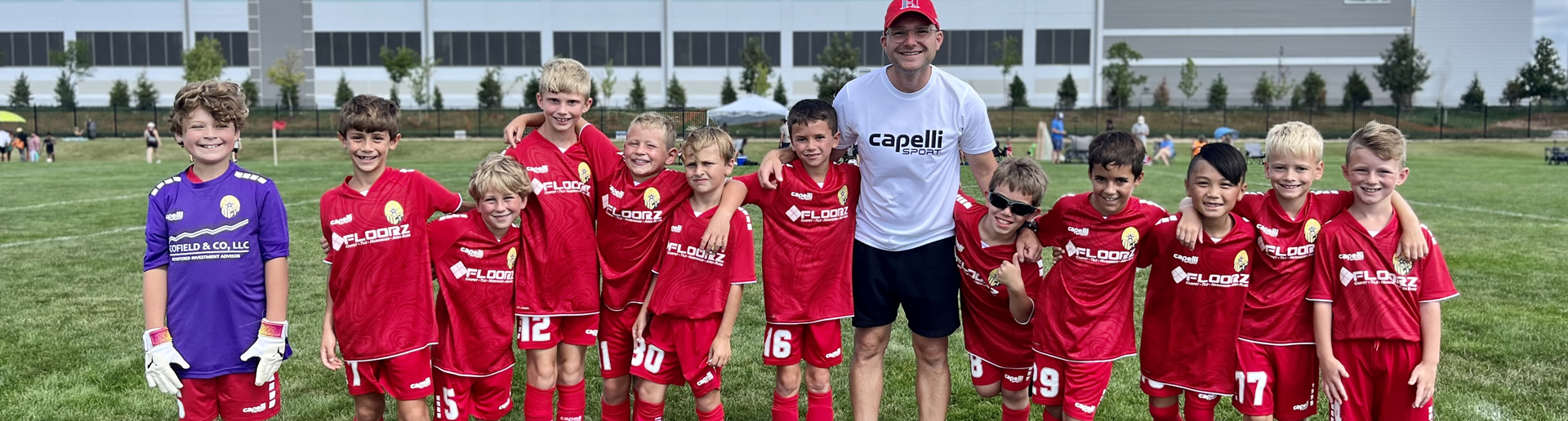 Coach Vlad and U10 boys