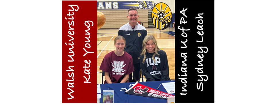 Congrats to these girls, two of the best to play for Liberty FC!